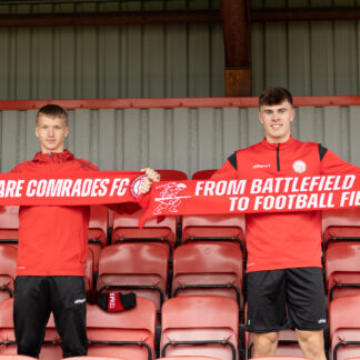 From Battlefield to Football Field Scarf