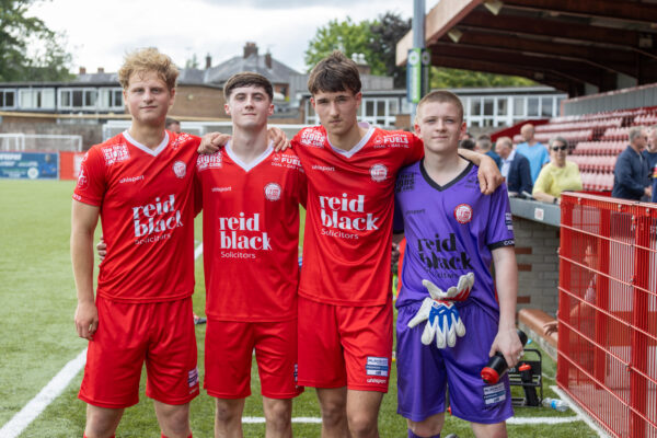 4 Under 21's Feature in Friendly